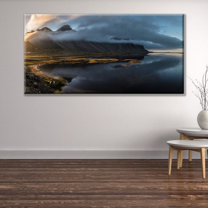 Tableau paysage nordique