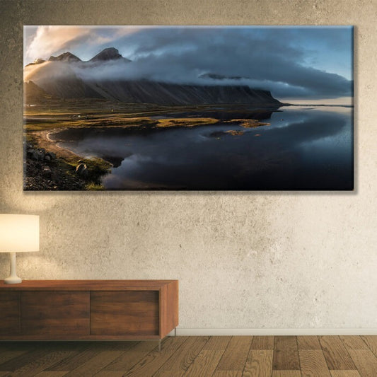 Tableau paysage nordique